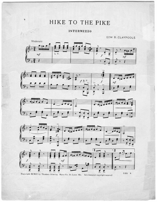 Hike to the Pike : intermezzo / composed by Ed. B. Claypoole.
