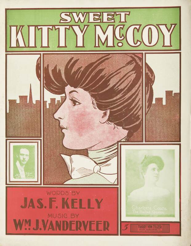 Sweet Kitty McCoy / words by Jas. F. Kelly ; music by Wm. J. Vanderveer.