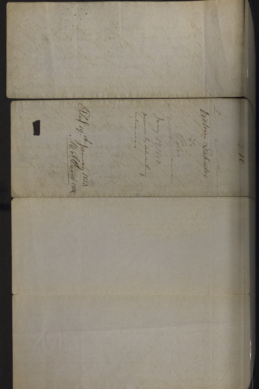 Deed of Emancipation, Peter More, enslaved man, January 19, 1853 (2)