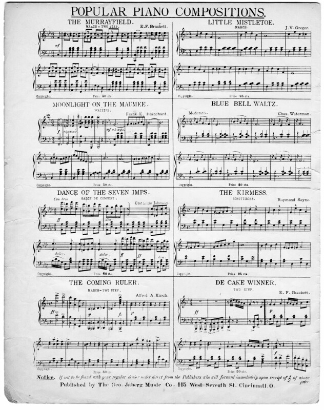 World's Fair (Louisiana Purchase Exposition) : march & two-step / for piano by Walter H. Arnold.
