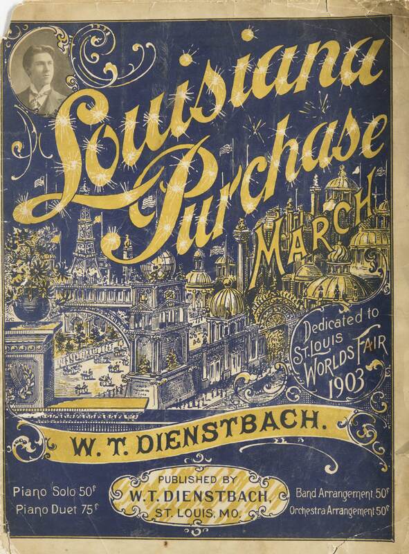 Louisiana purchase : march-two step / composed by W.T. Dienstbach.