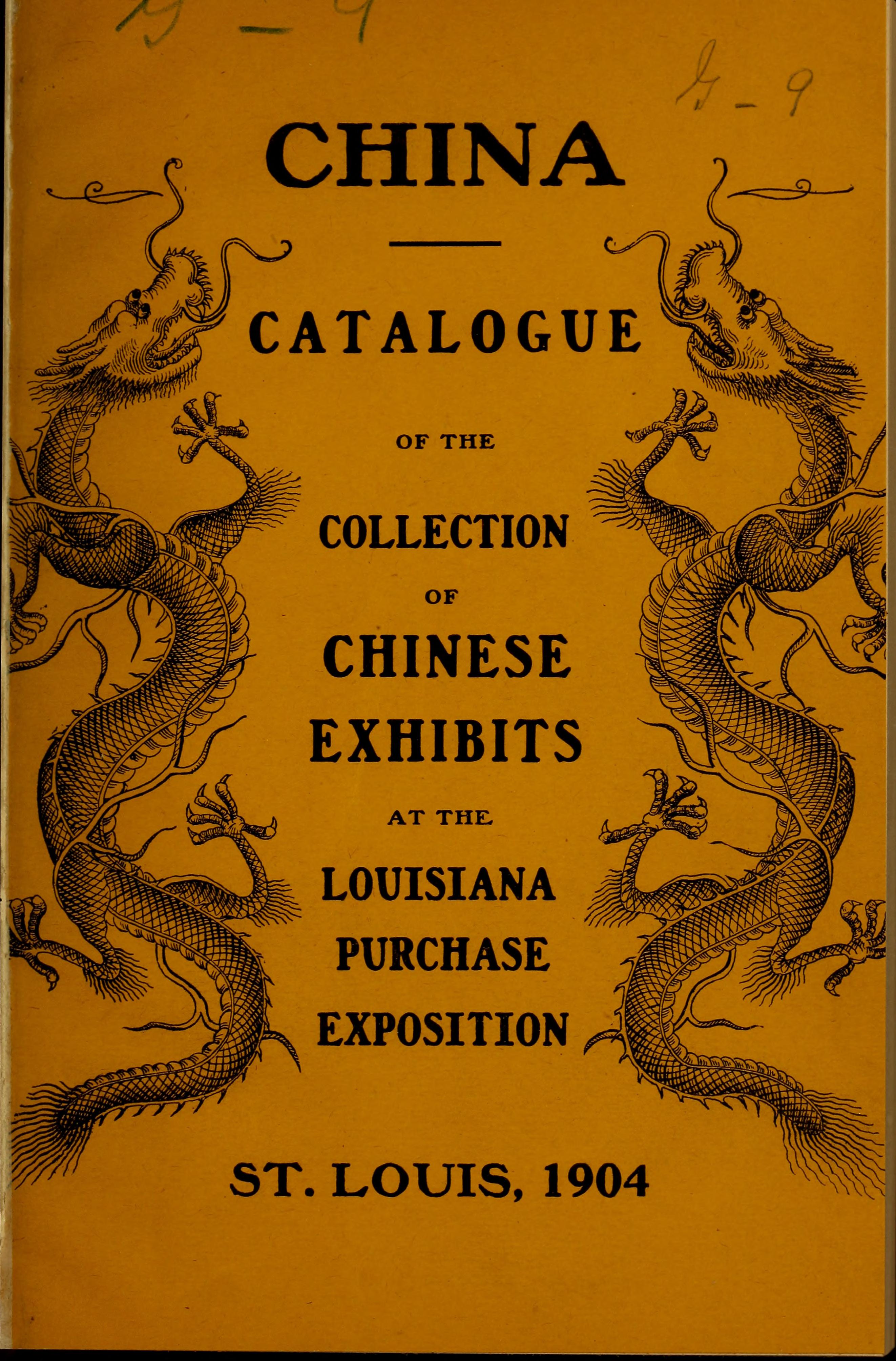 China : catalogue of the collection of Chinese exhibits at the