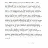 Typed draft of the poem "Rich." The form is a prose poem in a dictionary definition style after A. Van Jordan.